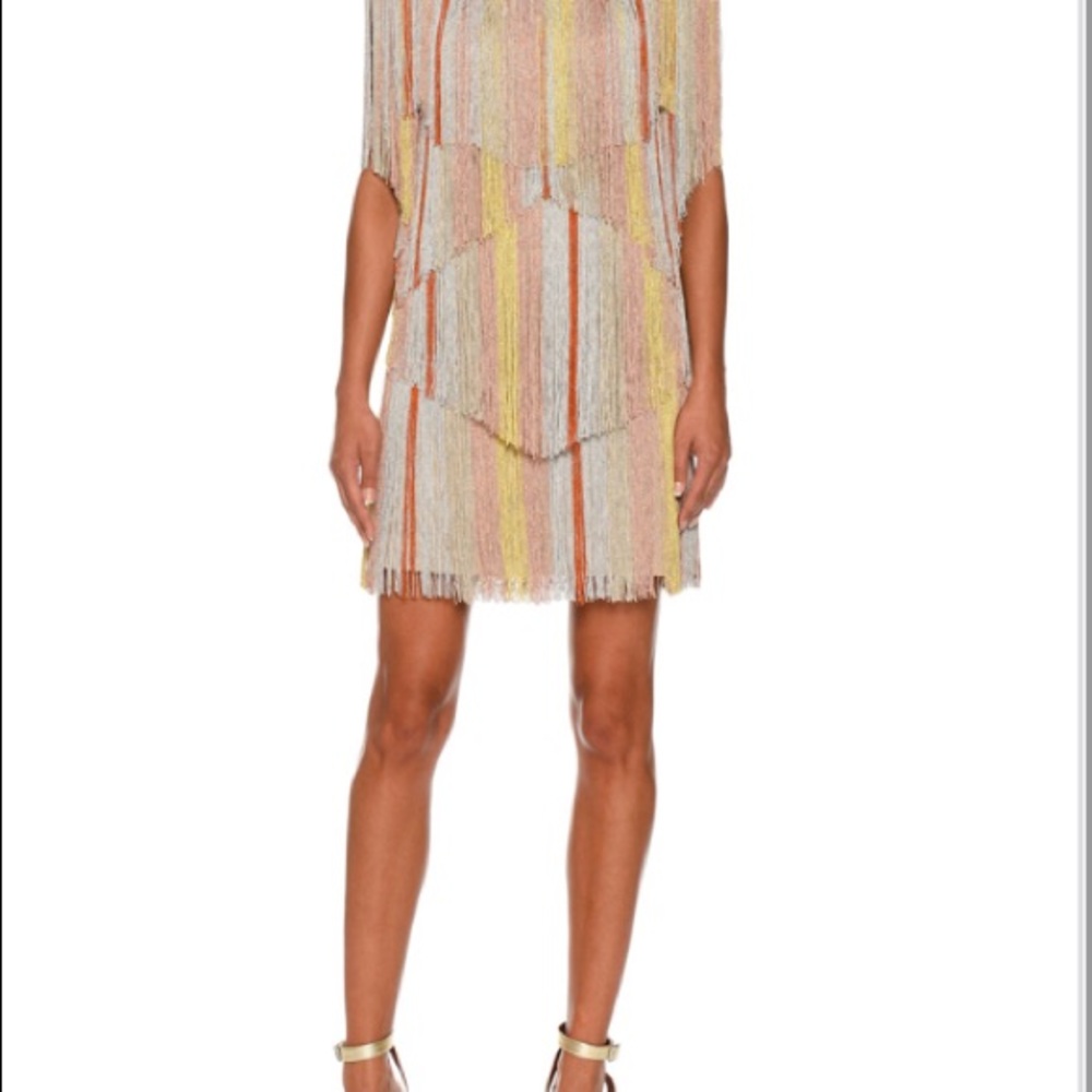 Missoni metallic layered fringe dress - Picture 6 of 6